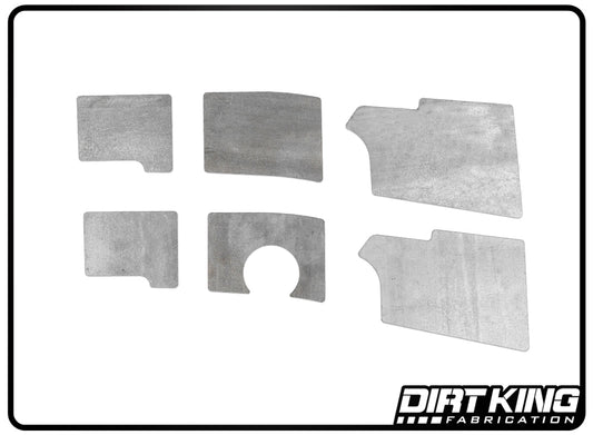 Dirt King Front Frame Plate Kit, Chevy/GMC 1500 2019-2025 DK-636974