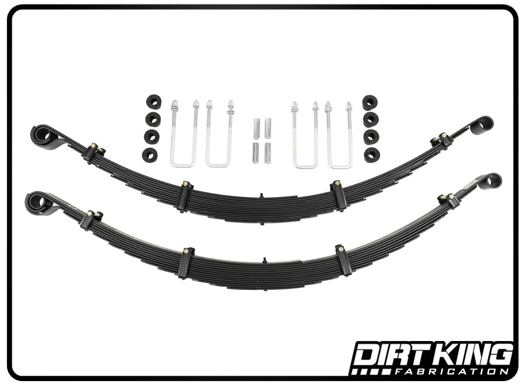 Dirt King Long Travel Leaf Springs, Chevy/GMC 1500 1999-2018 DK-63131K1