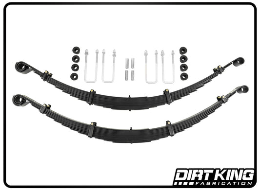 Dirt King Long Travel Leaf Springs, Chevy/GMC 1500 1999-2018 DK-63131K1