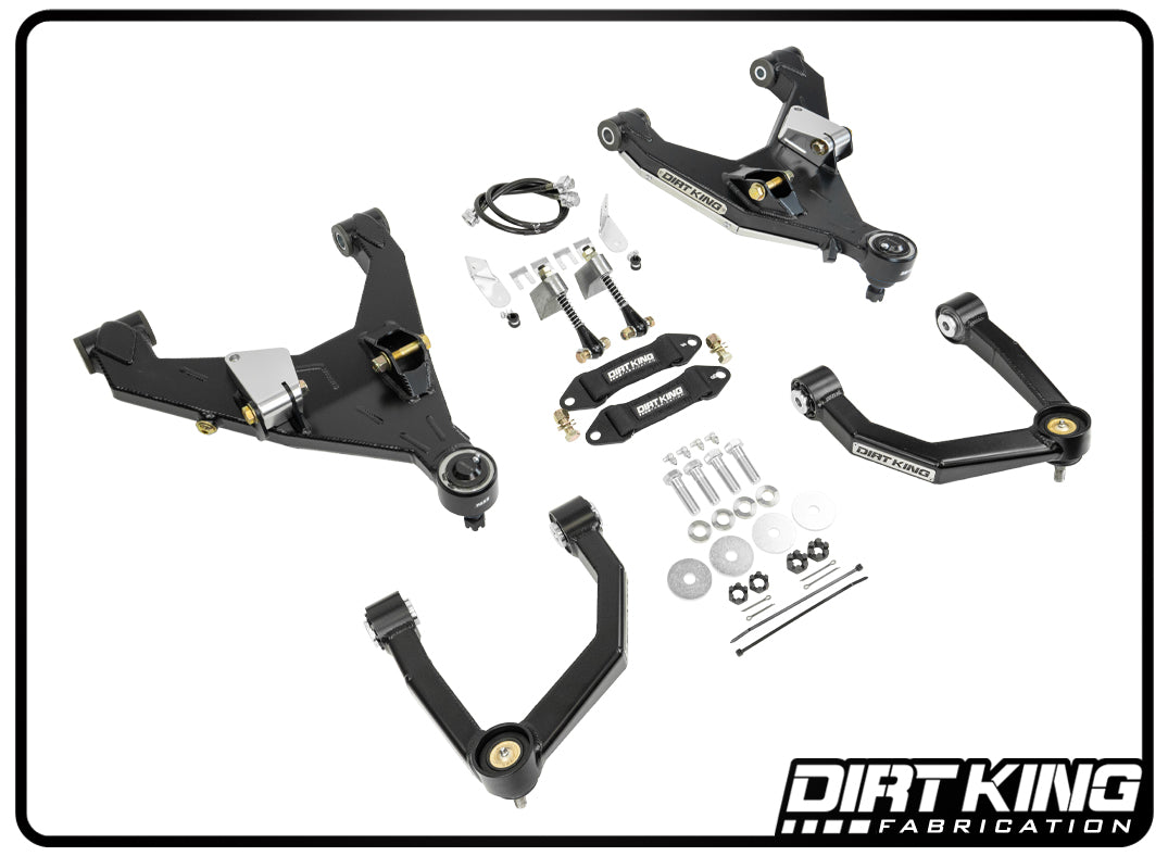 Dirt King +2" Long Travel Kit, Toyota FJ Cruiser 2010-2014 DK-814928FJ