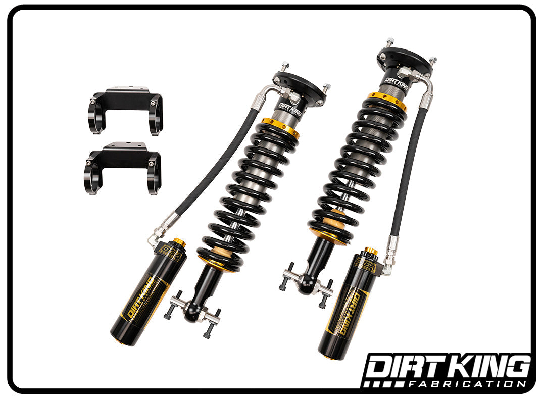 Dirt King2.5 Coilovers | DCA Remote Reservoir - Crew Cab 2WD ZR2 / AT4X