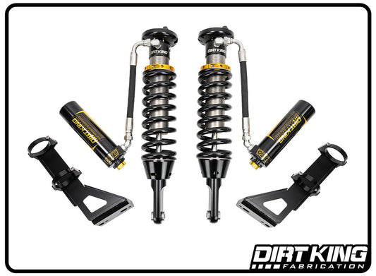 Dirt King2.5 Coilovers | DCA Remote Reservoir - Crew Cab 4WD