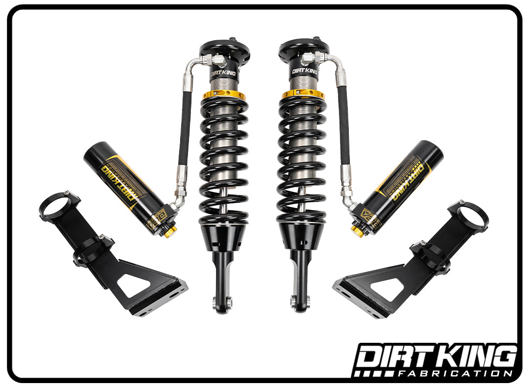 Dirt King2.5 Coilovers | DCA Remote Reservoir - Extended Cab 4WD