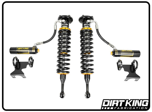 Dirt King2.5 Coilovers | DCA Remote Reservoir - Extended Cab 4WD