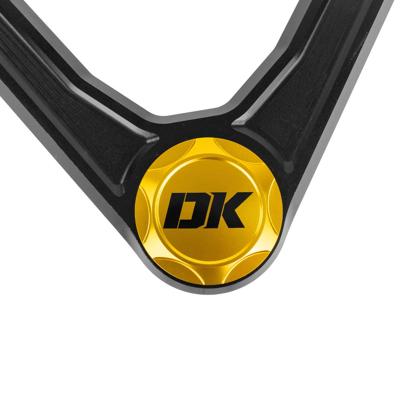 Dirt King Billet Upper Control Arms - SilentSpin Bushings - Black Anodize - Purple Caps & Badges for 2014-2016+ Chevy/GMC 1500 All (DK-635923B-PR) image 4