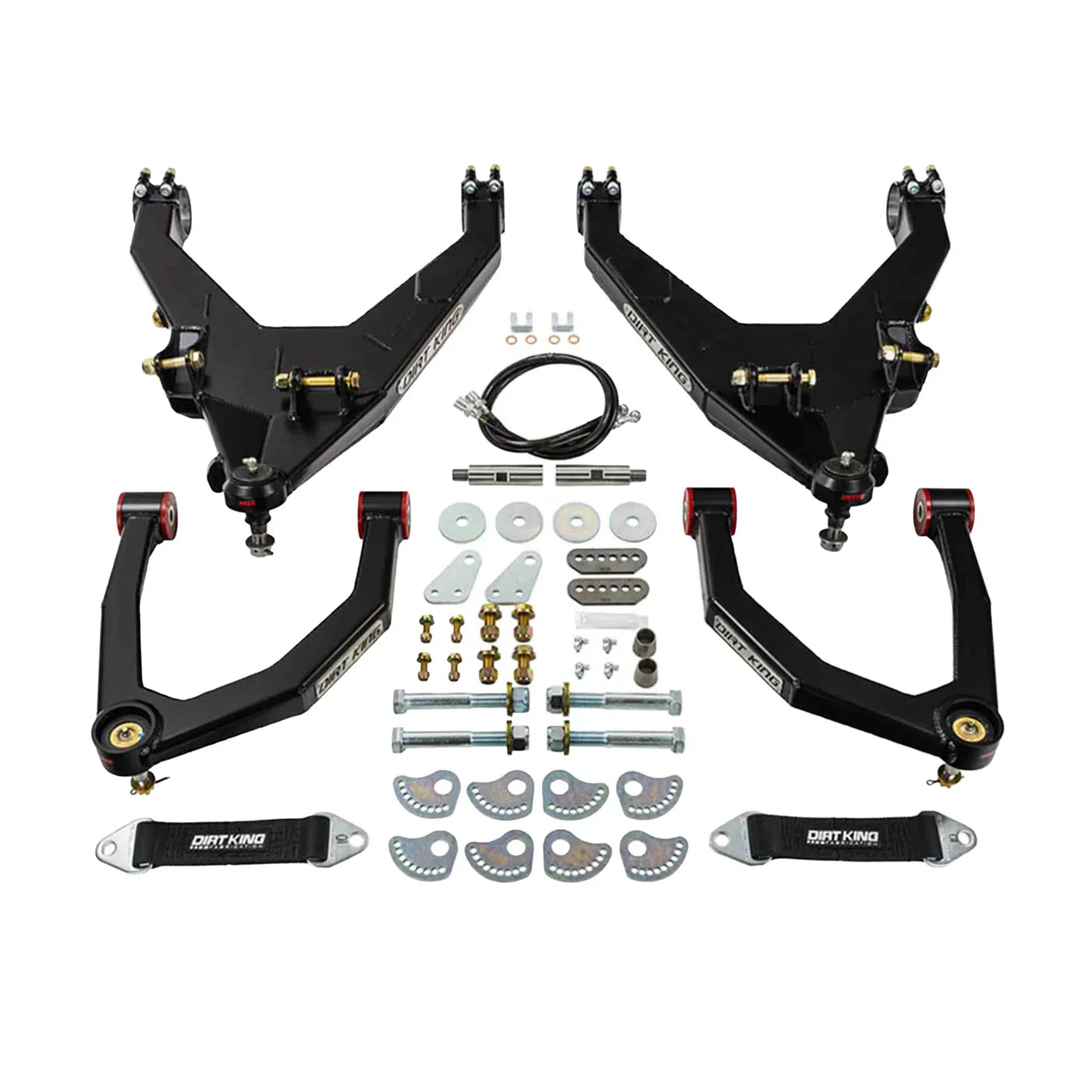 Dirt King Long Travel Kit w/ Bushing UCA's Chevy/ GMC 1500 2019-2025 DK-636908-B