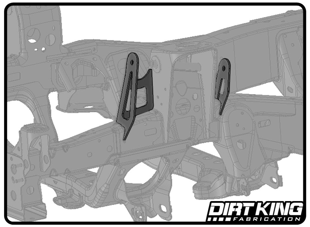 Dirt King Upper Arm Double Shear Kit, Toyota Tacoma 2016-2023 DK-813945