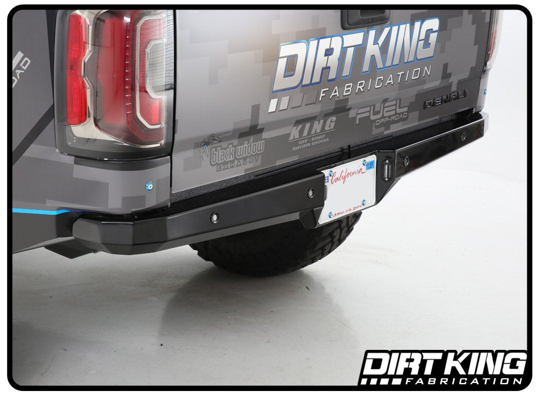 Dirt King Plate Rear Bumper, Chevy/GMC 1500 2007-2018 DK-631826