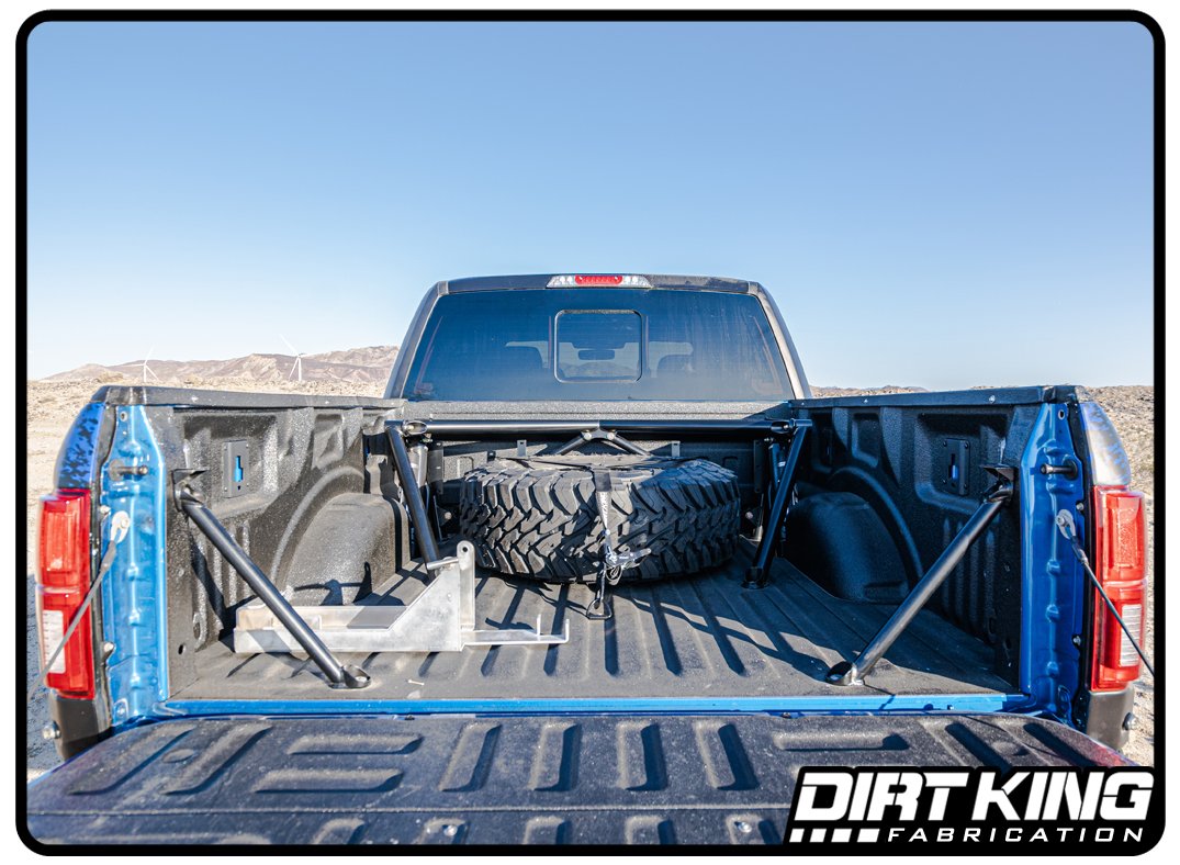Dirt King Bed Supports with Whip Mounts, Ford F-150 2015-2020 DK-924841