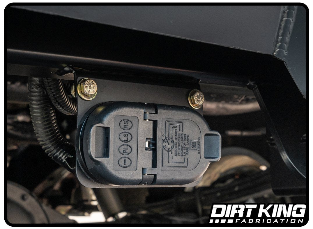 Dirt King Hitch Receiver for Plate Bumper, Chevy/GMC 1500 2019-2025 DK-636830