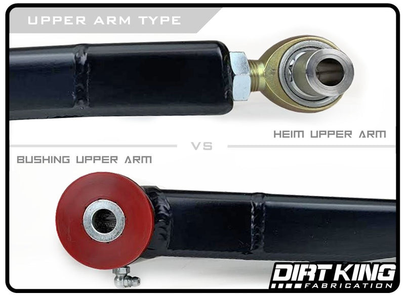 Dirt King Long Travel Kit with Heim Upper Arms, Ford F-150 2009-2014 DK-923908-H