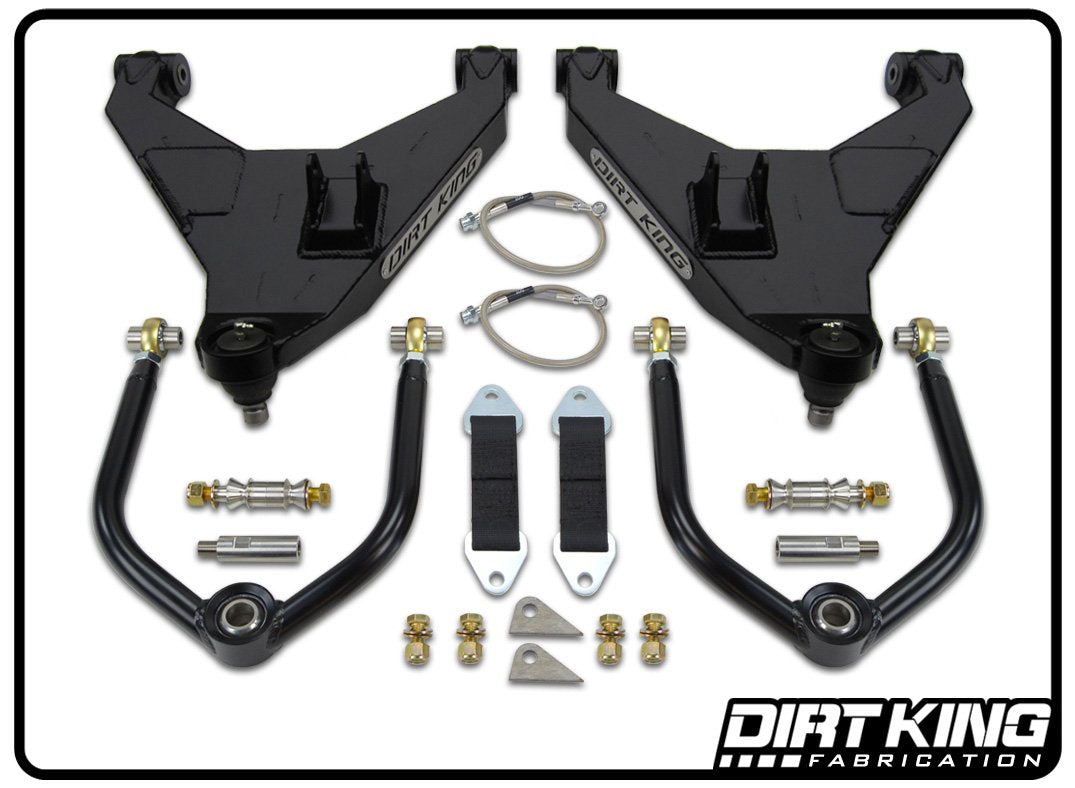 Dirt King Long Travel w/ Heim Upper Arms, Nissan Xterra 2005-2015 DK-702908-H