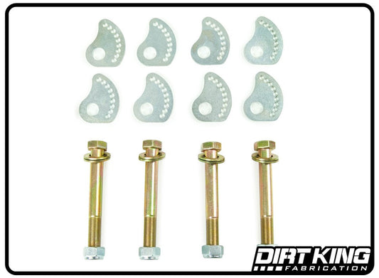 Dirt King Lower Arm Alignment Cams, Chevy/ GMC 1500 2019-2025 DK-636919