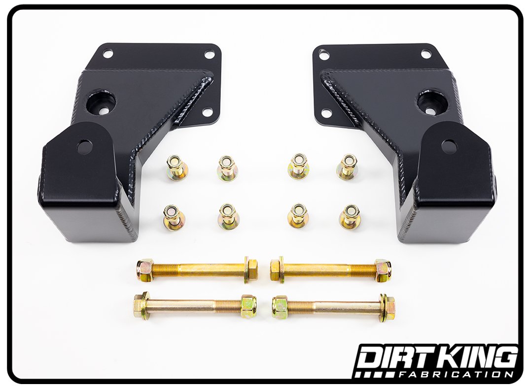 Dirt King Rear Shackle Hangers, Chevy/GMC 1500 1999-2018 DK-631615