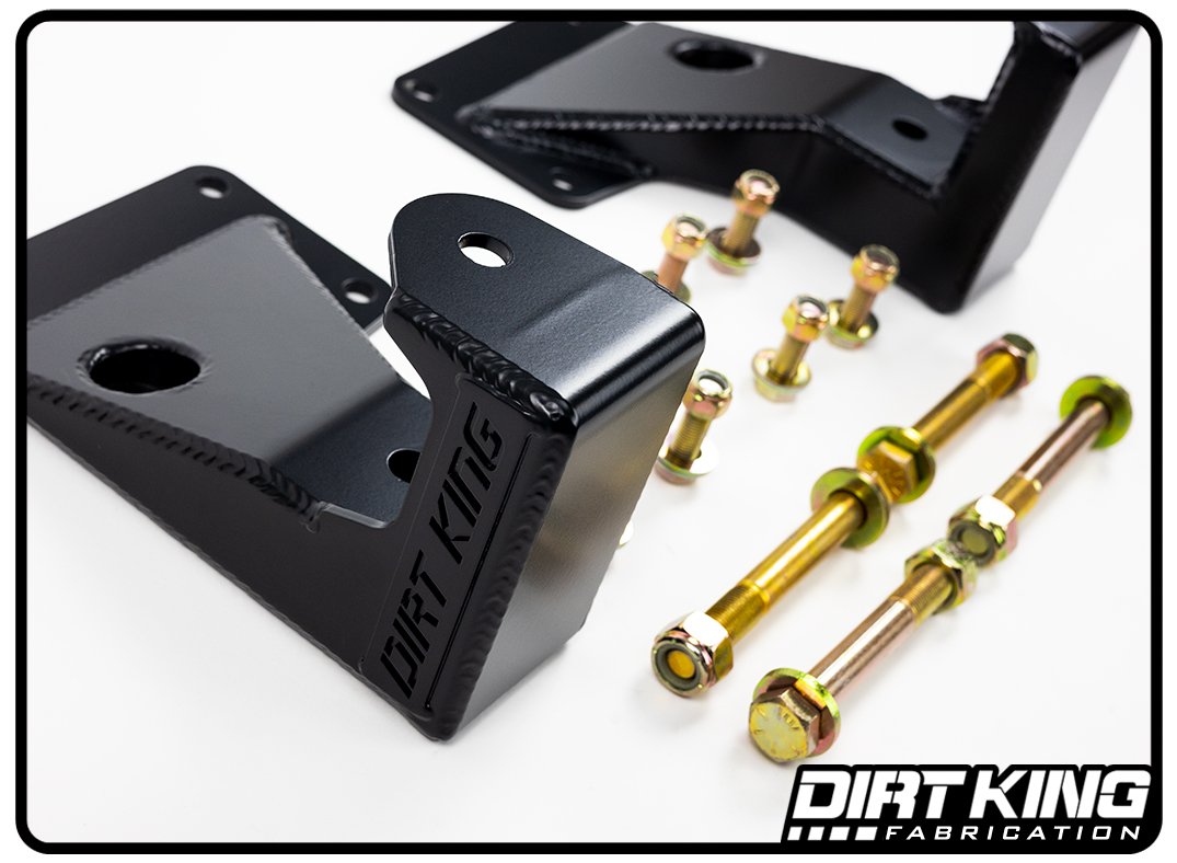 Dirt King Rear Shackle Hangers, Chevy/GMC 1500 1999-2018 DK-631615