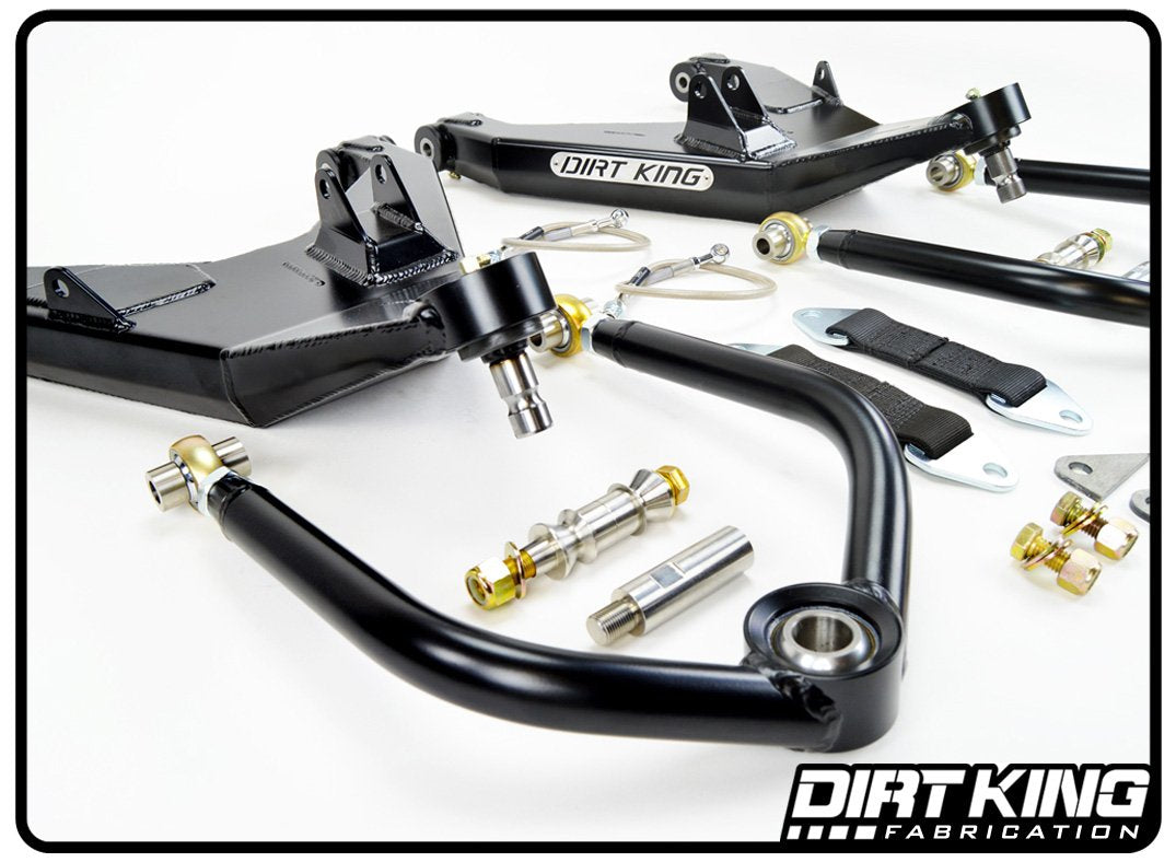 Dirt King Long Travel Kit w/ Heim Upper Arms, Nissan Titan 2004-2023 DK-701908-H