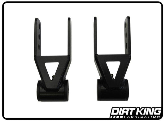 Dirt King Variable Height Shackles, Nissan Titan 2004-2023 DK-701801