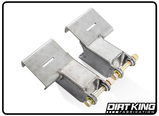 Dirt King Rear Shock Mounts with Bump Pads, Toyota Tundra 2007-2021 DK-815849