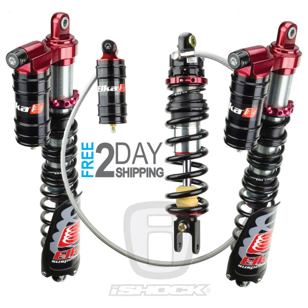 Elka Legacy Series Plus Front & Rear Kit Shocks Kawasaki KFX450 2008-2014 (10893)