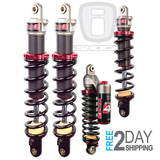 Elka Recreational Kit Front & Rear Kit Shocks Ski-Doo MXZ X 800R ETEC (129) 2016-2017 (51513)