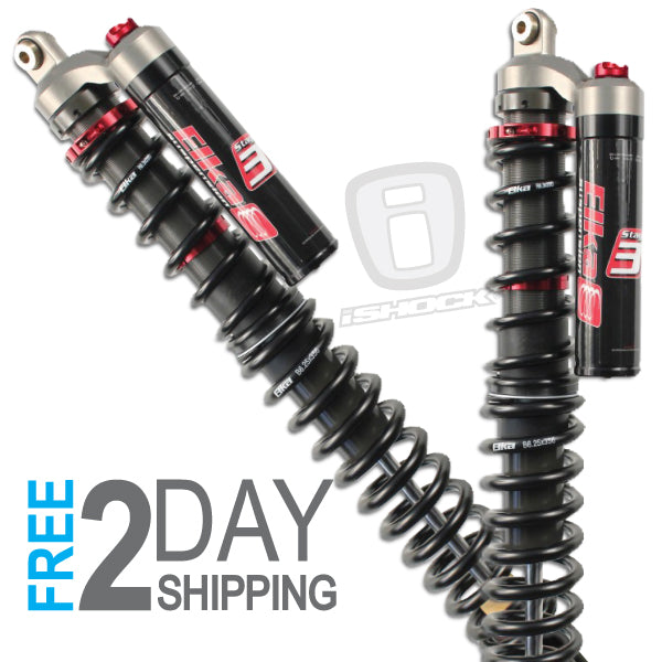 Elka Stage 3 Rear Shocks Polaris RANGER 6x6 2011-2013 (30296)
