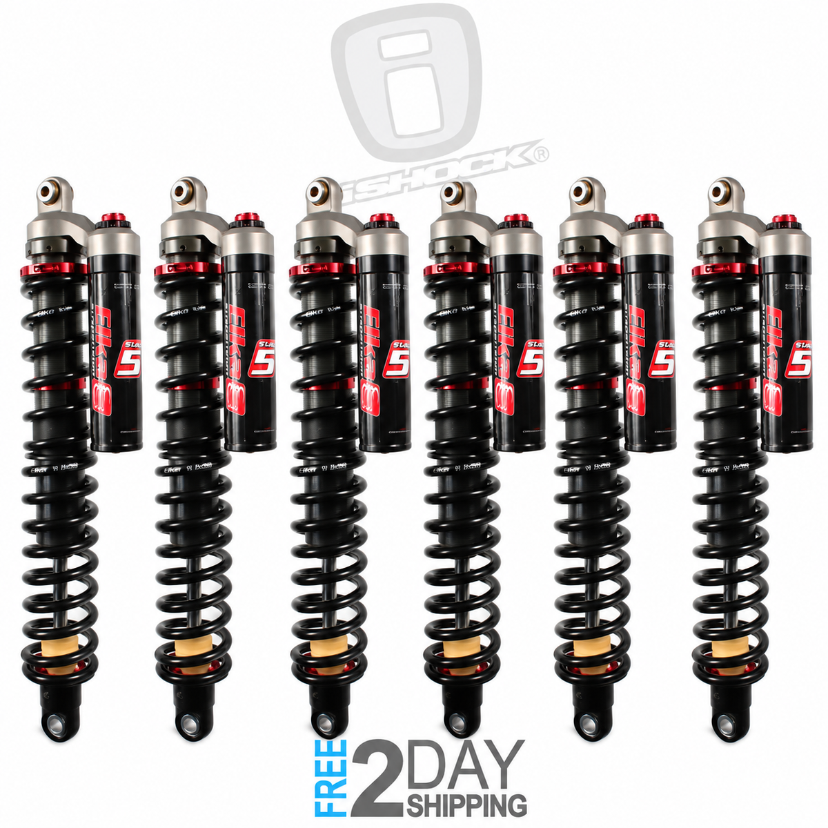 Elka 6pk Stage 5 Shocks Can-Am DEFENDER 6X6 LIMITED 2023-2027 (31384-31389) - image 1
