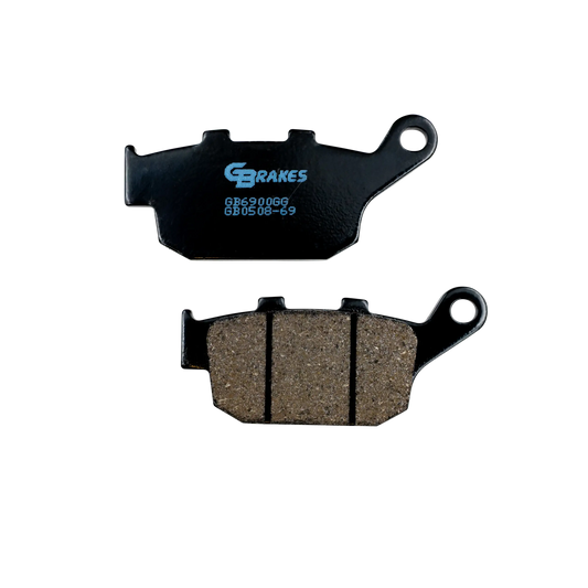 GBrakes Performance Brake Pads Rear – for Street Motorcycles (GB0508-69)