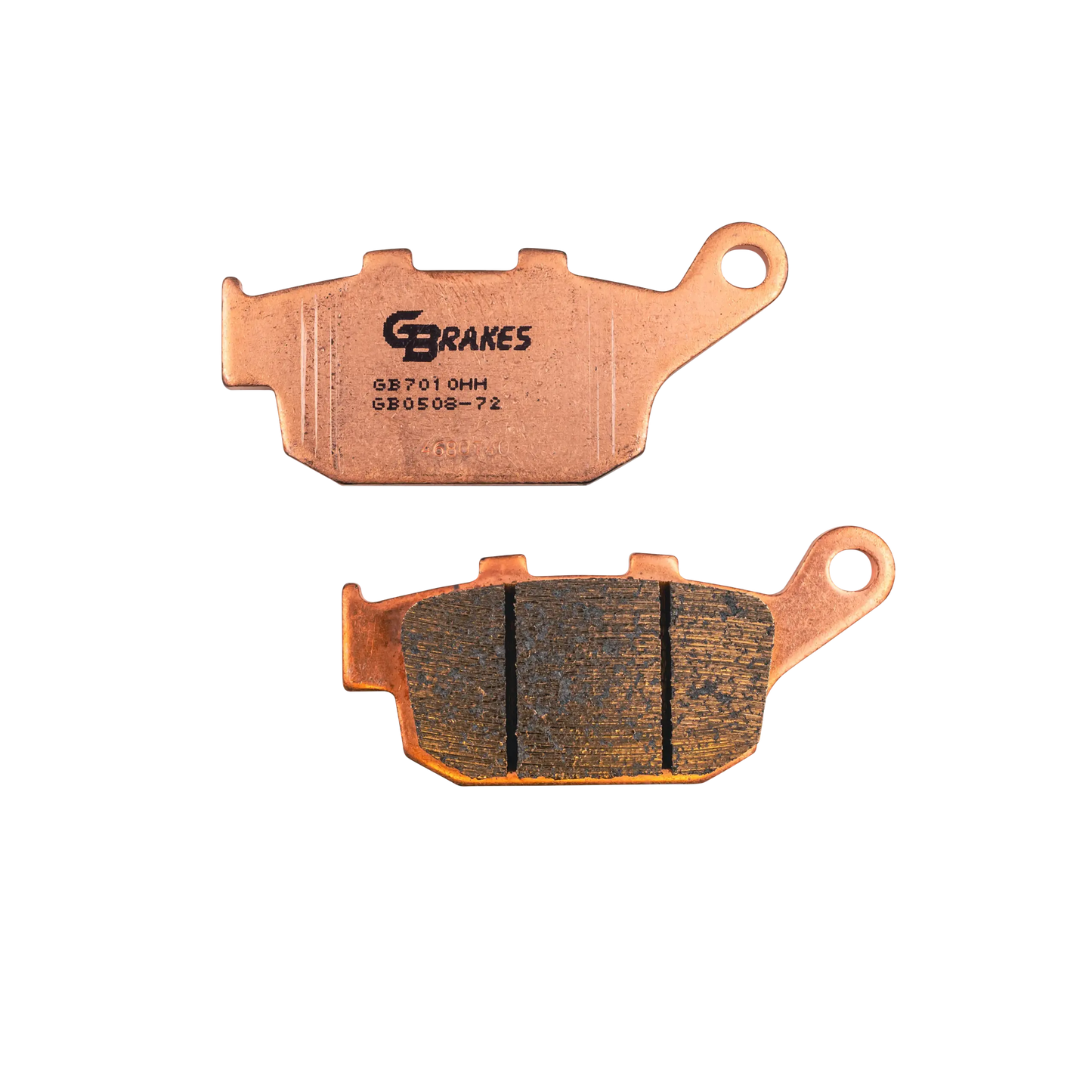 GBrakes Performance Brake Pads Rear – for Street Motorcycles (GB0508-72)