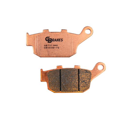 GBrakes Performance Brake Pads Rear – for Street Motorcycles (GB0508-72)