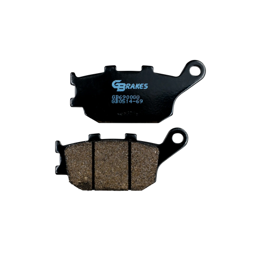 GBrakes Performance Brake Pads Rear – for Street Motorcycles (GB0514-69)