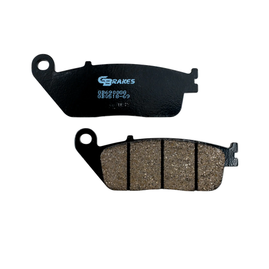 GBrakes Performance Brake Pads Front – for Street Motorcycles (GB0518-69)