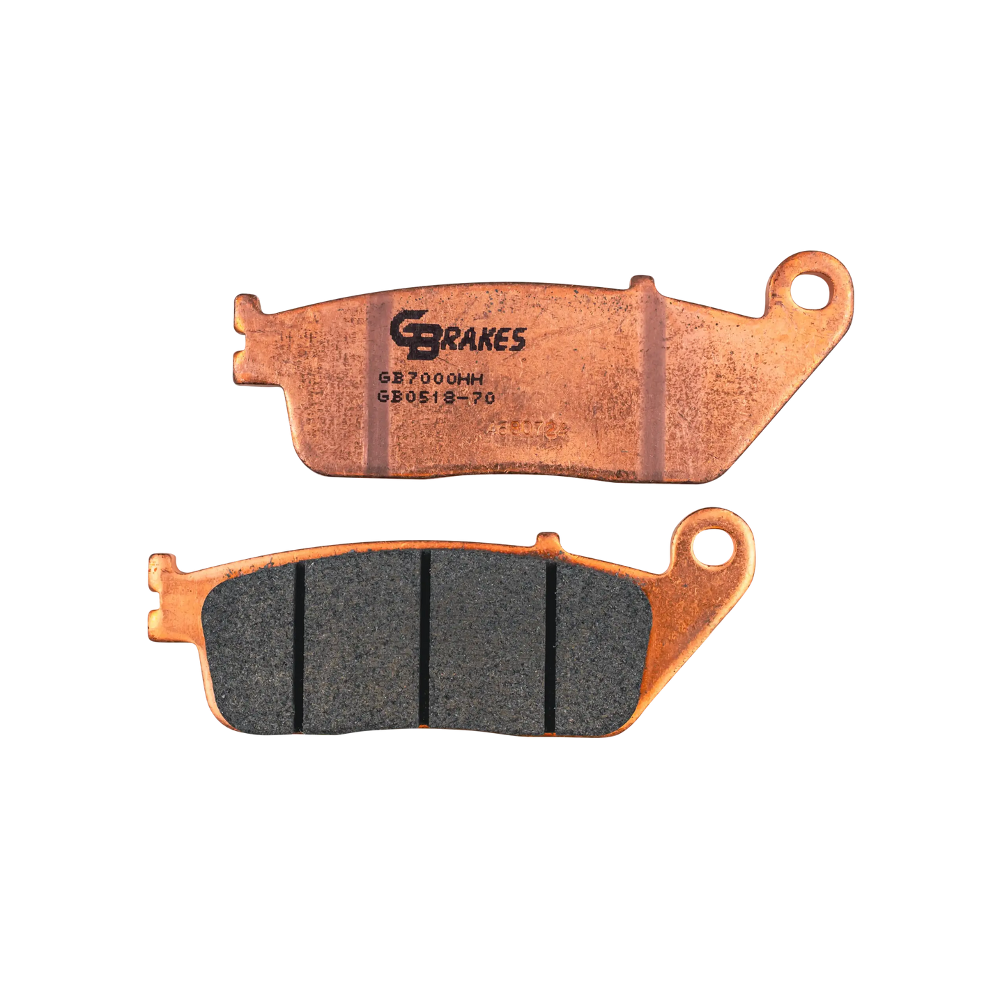 GBrakes Performance Brake Pads Front – for Street Motorcycles (GB0518-70)
