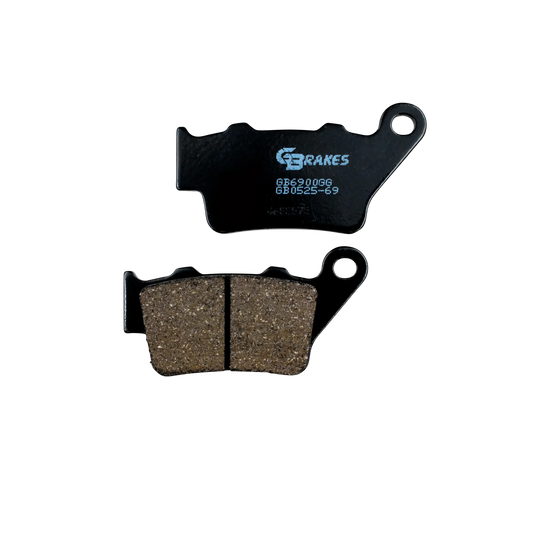 GBrakes Performance Brake Pads Rear – for Street Motorcycles (GB0525-69)