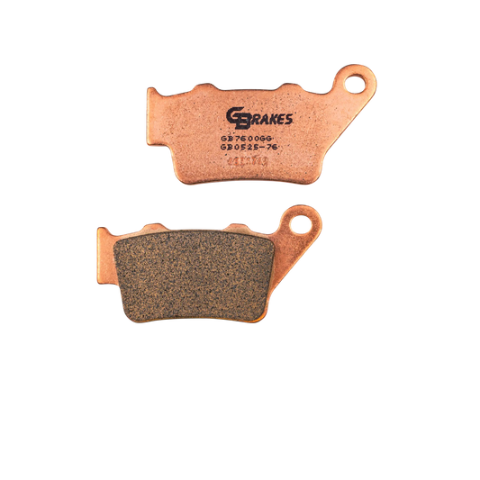 GBrakes Performance Brake Pads Rear – for Street Motorcycles (GB0525-76)