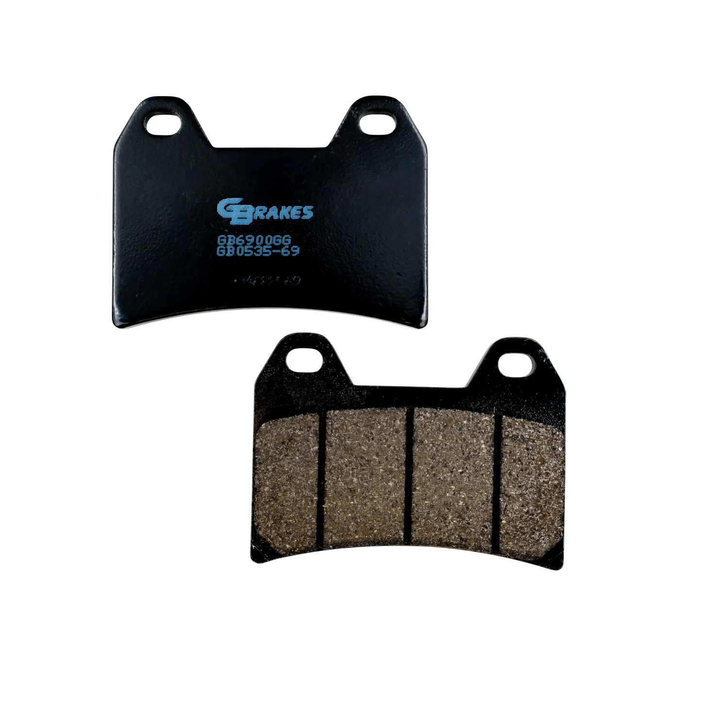 GBrakes Performance Brake Pads Front – for Street Motorcycles (GB0535-69)