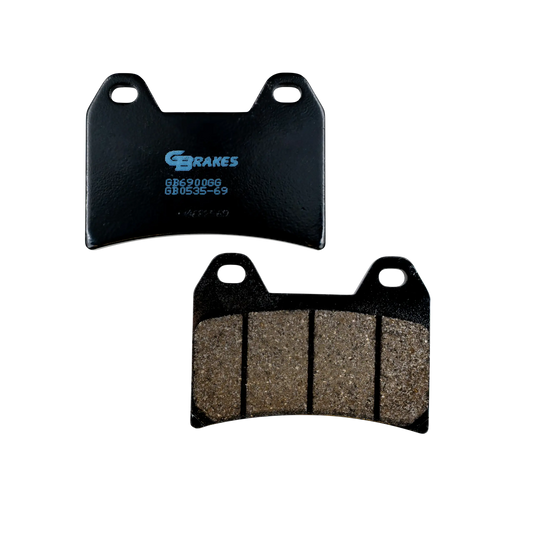 GBrakes Performance Brake Pads Front – for Street Motorcycles (GB0535-69)