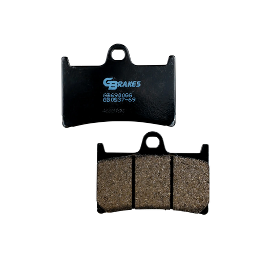 GBrakes Performance Brake Pads Front – for Street Motorcycles (GB0537-69)