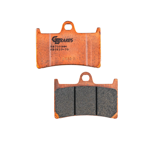 GBrakes Performance Brake Pads Front – for Street Motorcycles (GB0537-70)