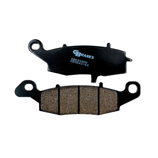 GBrakes Performance Brake Pads Front Right – for Street Motorcycles (GB0540-69)
