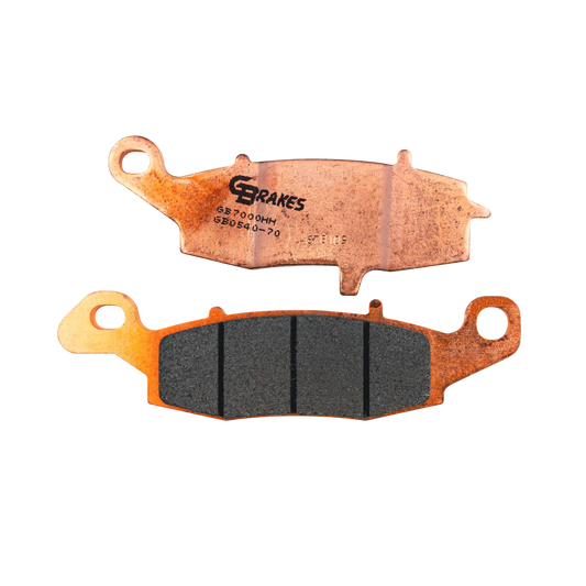 GBrakes Performance Brake Pads Rear – for Street Motorcycles (GB0540-70)