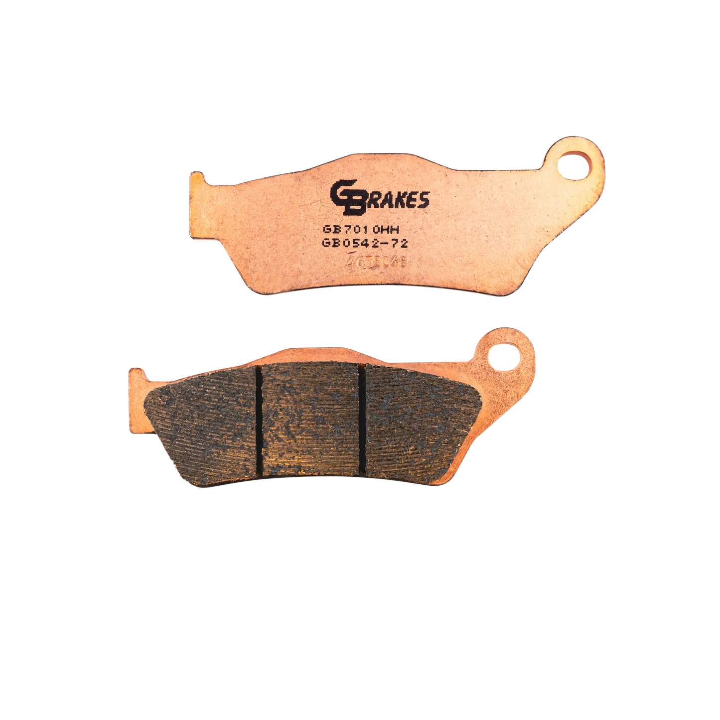 GBrakes Performance Brake Pads Rear – for Street Motorcycles (GB0542-72)