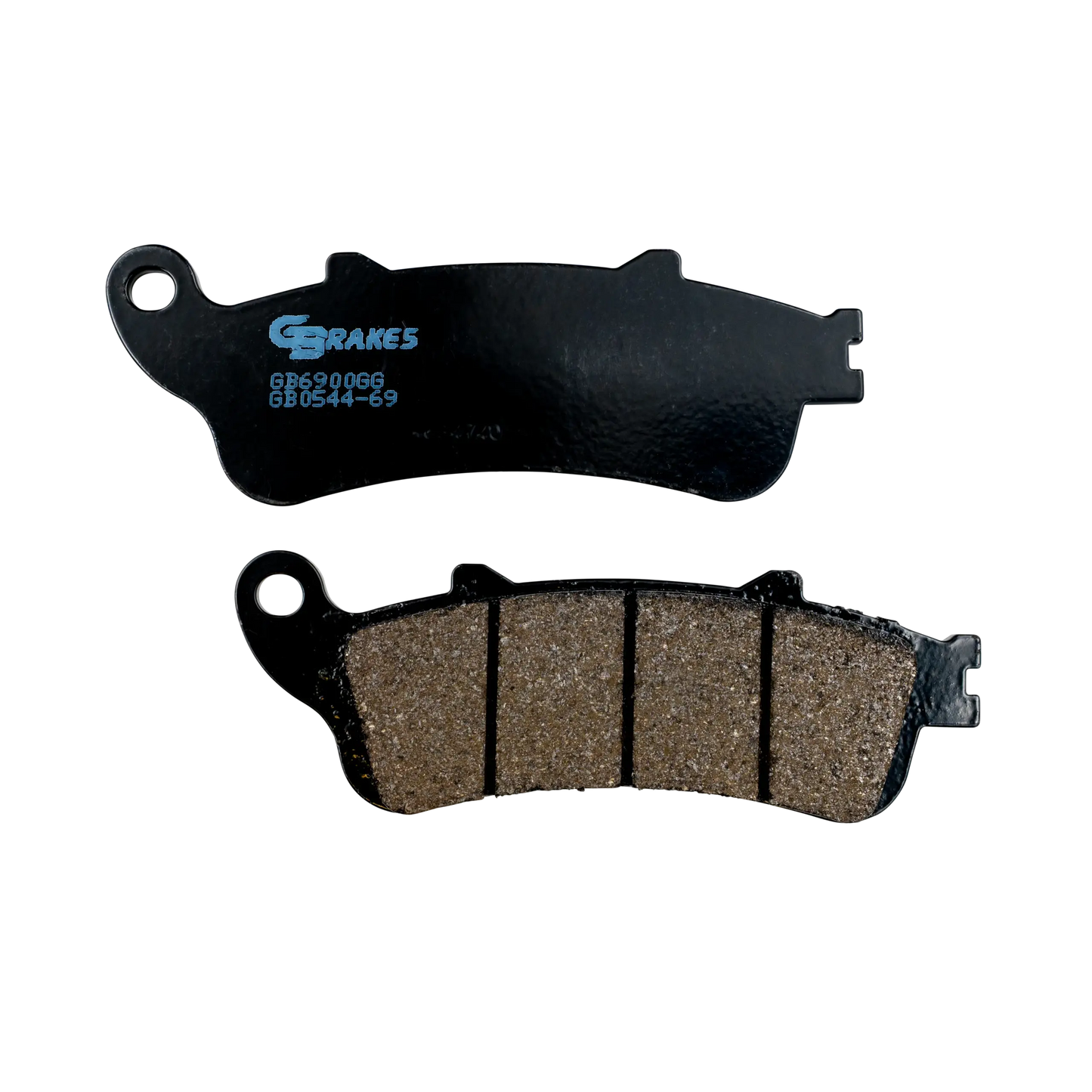 GBrakes Performance Brake Pads Front – for Street Motorcycles (GB0544-69)