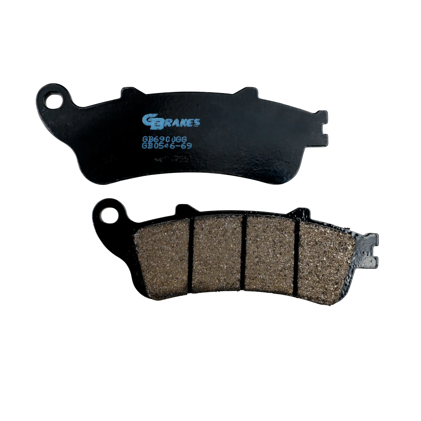 GBrakes Performance Brake Pads Rear – for Street Motorcycles (GB0546-69)