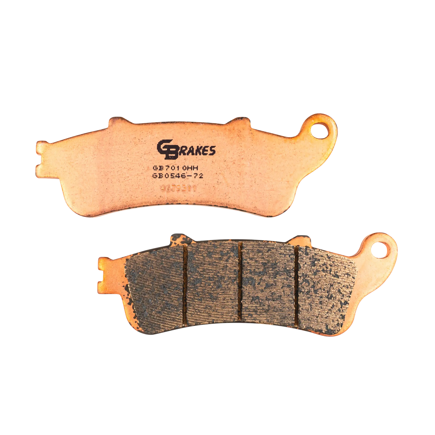 GBrakes Performance Brake Pads Rear – for Street Motorcycles (GB0546-72)
