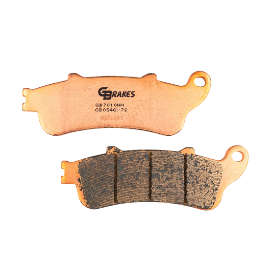 GBrakes Performance Brake Pads Rear – for Street Motorcycles (GB0546-72)