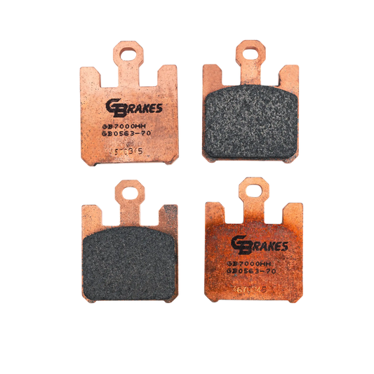 GBrakes Performance Brake Pads Front – for Street Motorcycles (GB0563-70)