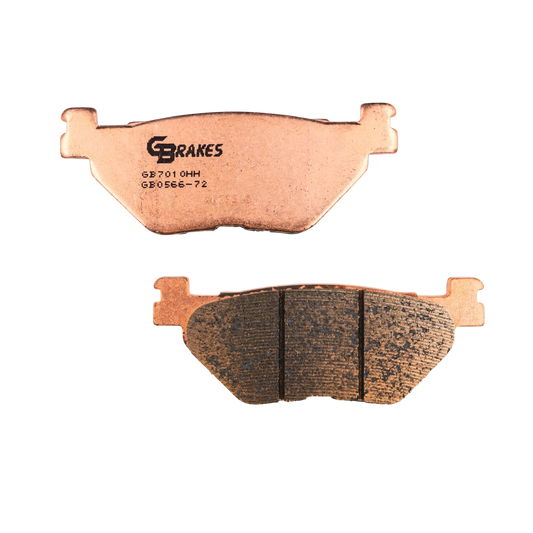 GBrakes Performance Brake Pads Rear – for Street Motorcycles (GB0566-72)