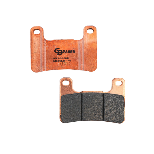 GBrakes Performance Brake Pads Front – for Street Motorcycles (GB0568-70)