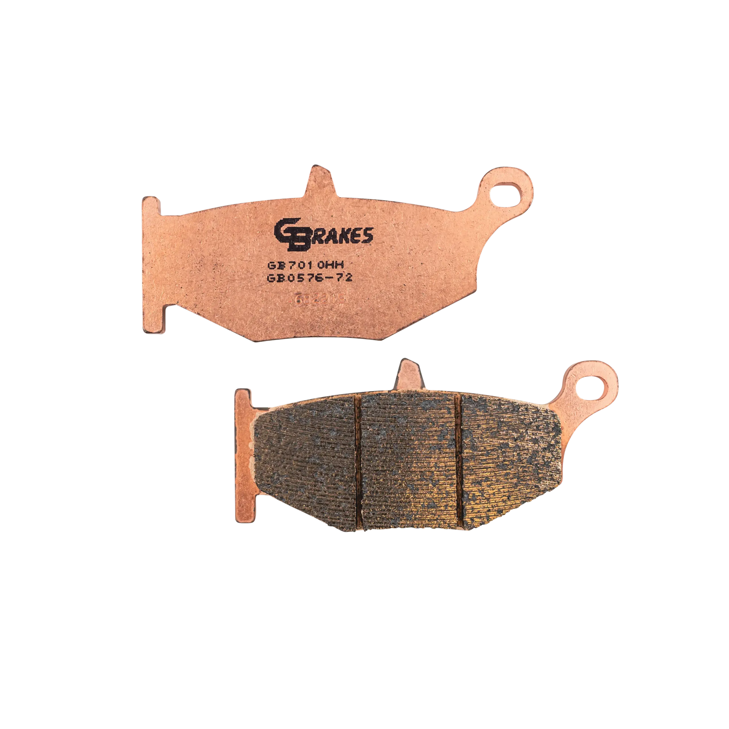 GBrakes Performance Brake Pads Rear – for Street Motorcycles (GB0576-72)