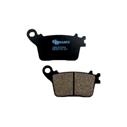 GBrakes Performance Brake Pads Rear – for Street Motorcycles (GB0578-69)